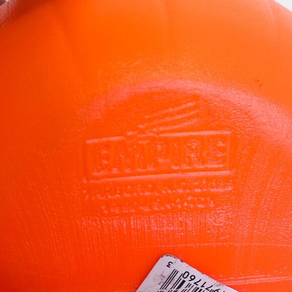 Vintage 1995 Empire Blow Mold Light Up Trick Or Treat Bucket Pumpkin Witch Hat - Picture 8 of 12